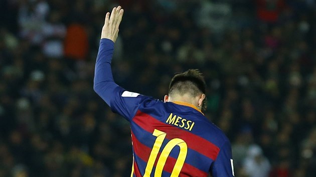 Lionel Messi z Barcelony skroval ve finle MS klub proti River Plate.