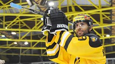 Martin Ručínský před exhibicí k 70 letům založení hokejového klubu v Litvínově Martin Ručínský před exhibicí k 70 letům založení hokejového klubu v Litvínově