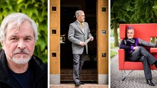 Vizážistka a kadeřnice promění muže k nepoznání. Vizážistka a kadeřnice promění muže k nepoznání.