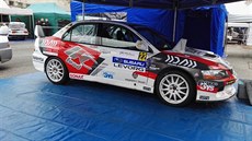 Prasky Rallysprint 2015 oima spolujezdce