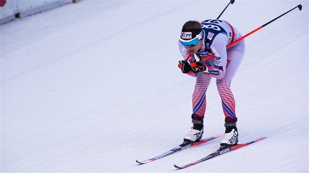 Petra Novkov bhem zvodu Svtovho pohru v Toblachu