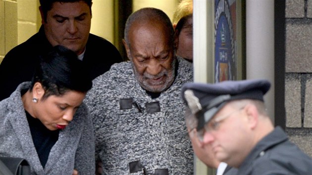 Bill Cosby opustil vazbu po zaplacen kauzy jeden milion dolar (Elkins Park, 30. prosince2015)