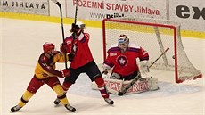 Momentka z utkání Jihlava - Třebíč Momentka z utkání Jihlava - Třebíč