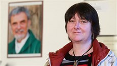 Jana Bezvodová, která s Milošem Rabanem spolupracovala přes dvacet let. Vzadu... Jana Bezvodová, která s Milošem Rabanem spolupracovala přes dvacet let. Vzadu...