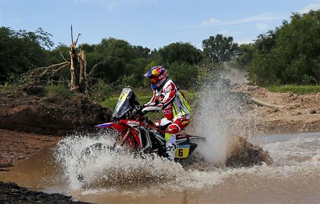 panlsk zvodnk Joan Barreda Bort v prologu Rallye Dakar.