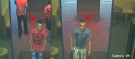 Policie stále hledá dva podezelé z napadení mue v praském baru.