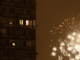 V Litomicích se píchod roku 2016 slavil i na sídliti.