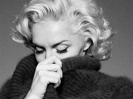 Moderní Marilyn Monroe podle fotografa Daniela Sachona v podání dvojnice Suzie...