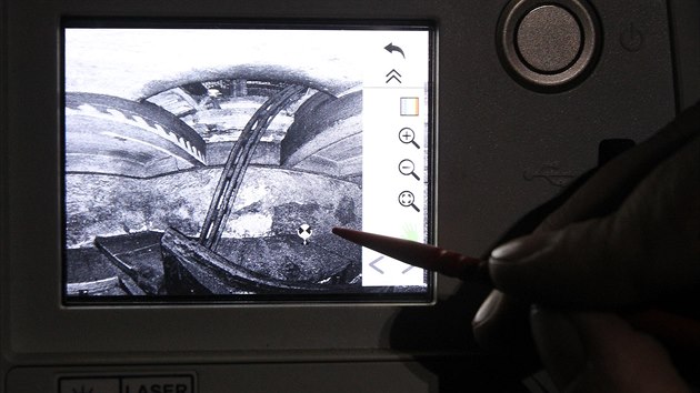 V kostela Nanebevzet Panny Marie zamili 5. ledna 2016 geodeti Martin Gaudl a Ondej Vlach 3D laserovm scenerem.