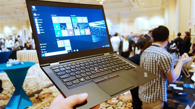 Nejten a nejleh ultrabook od Lenovo v Las Vegas.