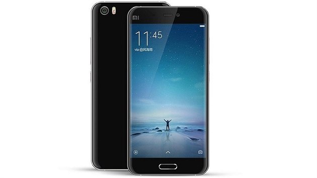 Xiaomi Mi5 v ernm proveden. Celkem by mli mt zjemci na vbr z kvarteta barevnch variant