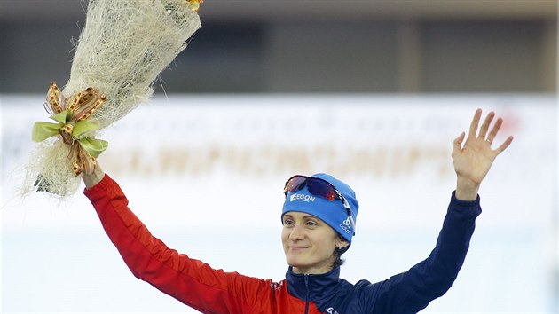 Martina Sblkov po triumfu na trati 3000 metr na ME ve vceboji v Minsku