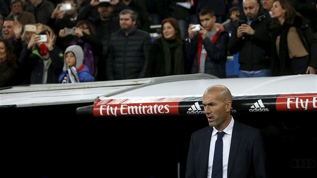 Zindine Zidane pi sv premie jako kou Realu Madrid