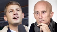 Europoslanec Petr Mach (vlevo) a senátor Ivo Valenta Europoslanec Petr Mach (vlevo) a senátor Ivo Valenta