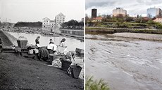 Kolín - kolem roku 1890 a dnes Kolín - kolem roku 1890 a dnes