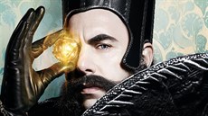 Sacha Baron Cohen jako Čas ve filmu Alenka v říši divů za zrcadlem Sacha Baron Cohen jako Čas ve filmu Alenka v říši divů za zrcadlem