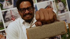 Rohan Marley s reprosoustavou Riddim.