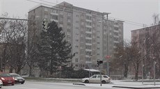 Panelový dům Experiment v Českých Budějovicích.