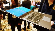 Nejtení a nejlehí ultrabook od HP v Las Vegas.