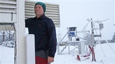 Jaroslav Chalupa z Havířova strávil na meteorologické stanici na Lysé hoře... Jaroslav Chalupa z Havířova strávil na meteorologické stanici na Lysé hoře...