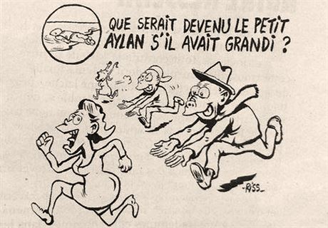Kontroverzní kresba v Charlie Hebdo