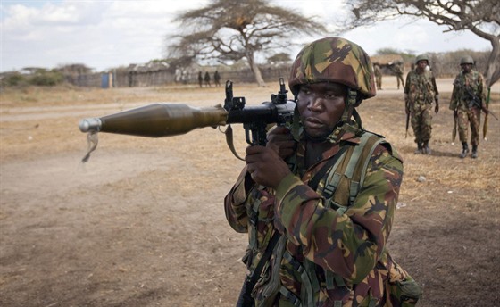 Keský voják v Somálsku (ilustraní foto).