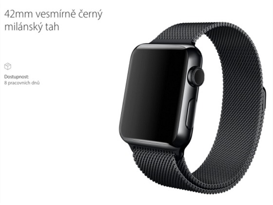 Pleten tah v barv Space black se krtce objevil na eskm Apple store