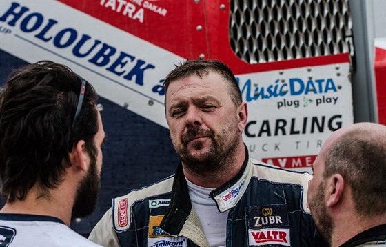 Jaroslav Valtr v cíli osmé etapy Rallye Dakar