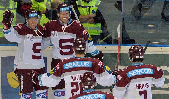 Robert Saboli, Curtis Hamilton, Petr Kalina, Luká Klimek a Marek Hrbas...