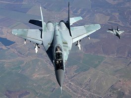 Letouny MiG-29 bulharskch vzdunch sil