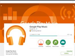 Jin, teba Hudba Google Play, pak ano.