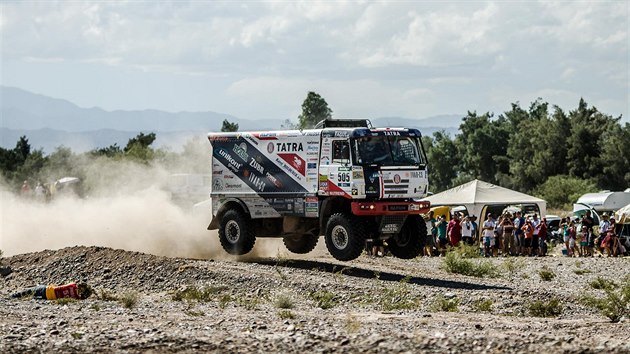 V vodu Rallye Dakar Martin Kolom vyhrl tet etapu.
