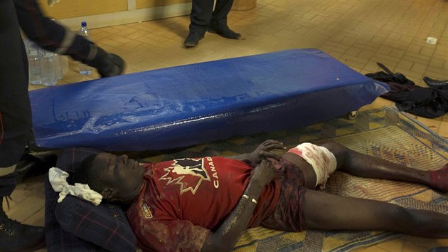 Zrann mladk v hotelu Splendid v Burkina Faso.