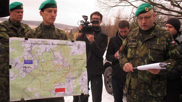 Pi symbolickm pedn Brd pod sprvu CHKO byla pedstavena i mapa Posdkovho cviit (15.1.2016).