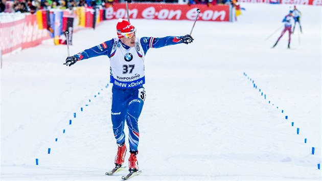 esk biatlonista Ondej Moravec dojd do cle vytrvalostnho zvodu  v Ruhpoldingu.