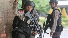 Indonéskou Jakartou otásla série silných explozí(14. ledna 2016)
