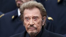 Rocker Johnny Hallyday zazpíval píse Un dimanche de janvier (10. ledna 2016)