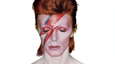 Obal estého studiového alba Davida Bowieho Aladdin Sane (1973)