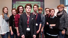 Studentská šéfredakce připravuje narozeninovou podobu iDNES.cz (12. 1. 2016). Studentská šéfredakce připravuje narozeninovou podobu iDNES.cz (12. 1. 2016).