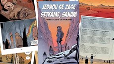 Komiks Jednou se zase setkáme, Sanam je souástí kampan Hello Czech Republic