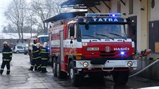 V Mladé Boleslavi vypukl požár bývalého pivovaru (14.1.2016). V Mladé Boleslavi vypukl požár bývalého pivovaru (14.1.2016).