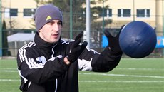 Aidin Mahmutovi na tréninku Olomouce
