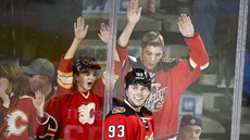 Sam Bennett z Calgary práv vstelil Florid jeden ze svých ty gól.