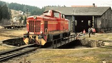 Kořenovská topírna v 70. letech minulého století. Kořenovská topírna v 70. letech minulého století.