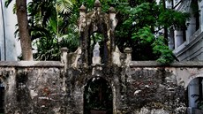 Tajemné zákoutí v klátee San Pedro Claver v Cartagen