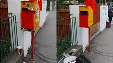 Čistější vzhled získal také odpadkový koš na zastávce Riazanská. Čistější vzhled získal také odpadkový koš na zastávce Riazanská.