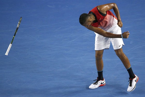 Podobné scény si Nick Kyrgios prý chce odpustit. Uspje ve svém pedsevzetí?