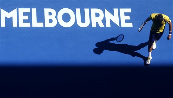 Srbský tenista Novak Djokovi hraje v osmifinále Australia Open.