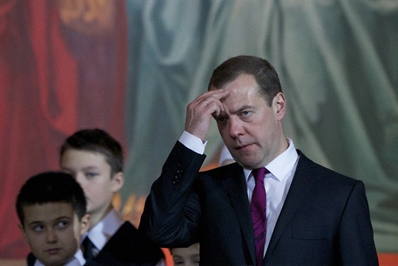 Ruský premiér Dmitrij Medvedv