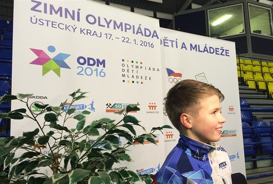 TALENT. trnáctiletý Matyá Blohradský vyhrál na Olympiád dtí a mládee 2016...
